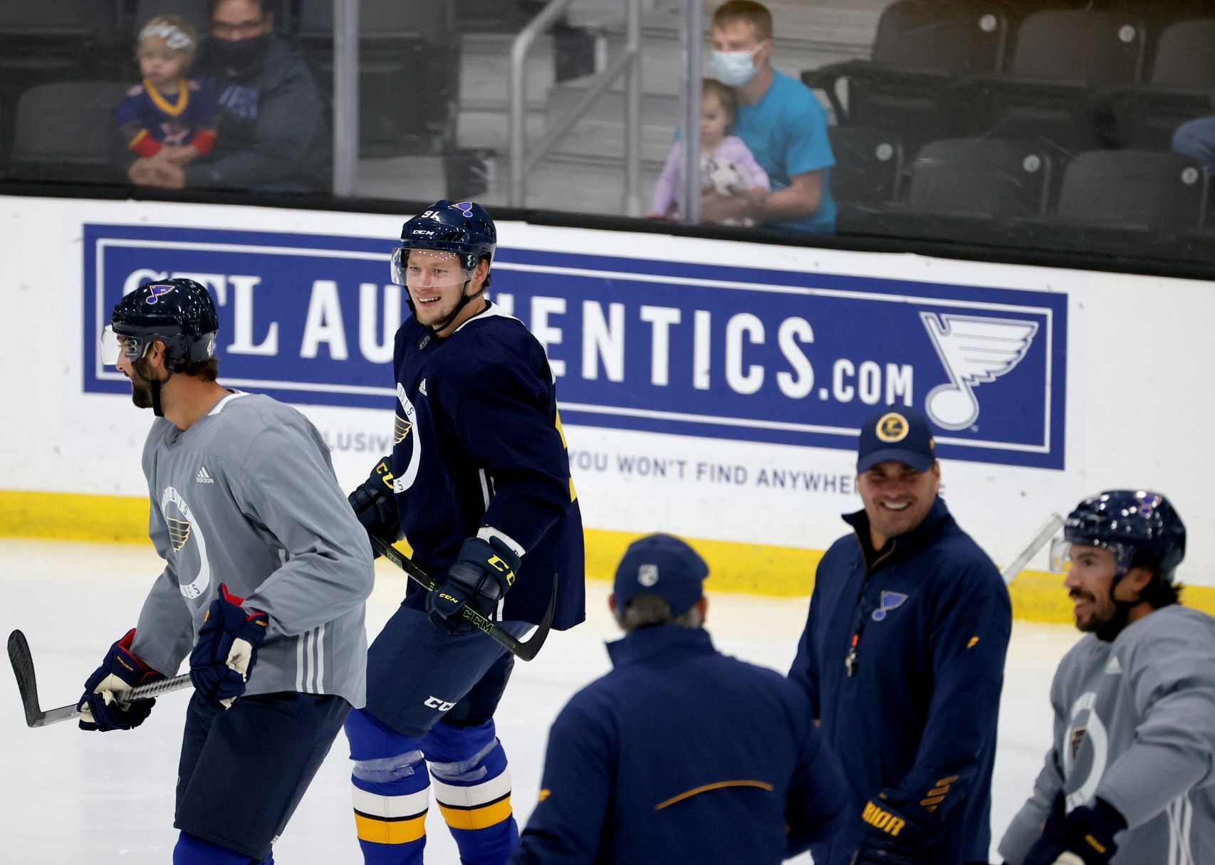 St. Louis Blues 2021 training camp